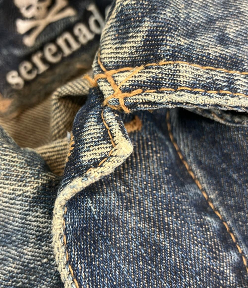 mastermind JAPAN オールインワン オーバーオール 泥加工 クラッシュ MV-JS01-00-D メンズ SIZE S マスターマインドジャパン