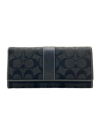 COACH 長財布 シグネチャー レディース メンズ コーチ