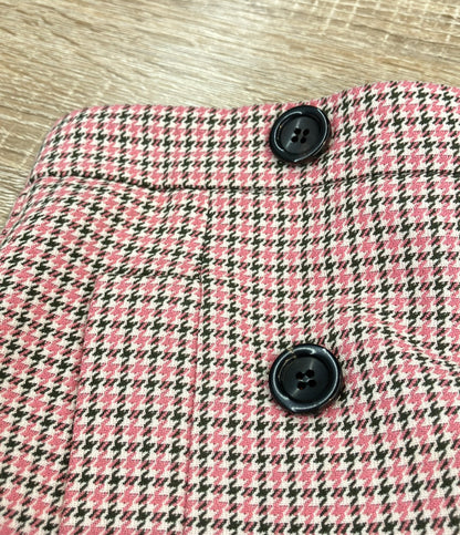 Miu Miu スカート ミニ 千鳥2015 MG798 レディース SIZE 42 (L) ミュウ ミュウ