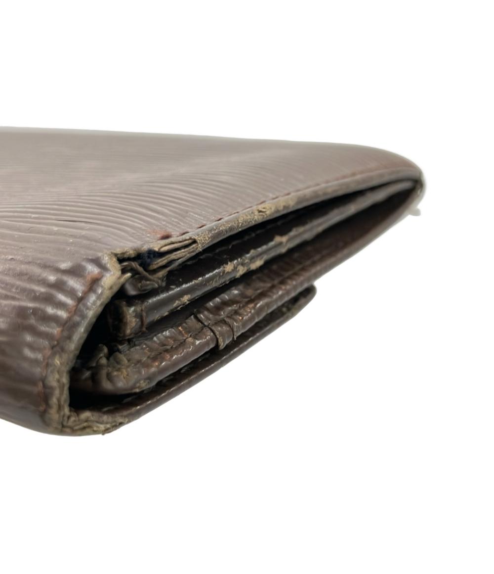 LOUIS VUITTON 長財布 エピ ポシェット ポルトモネ クレディ M6357D