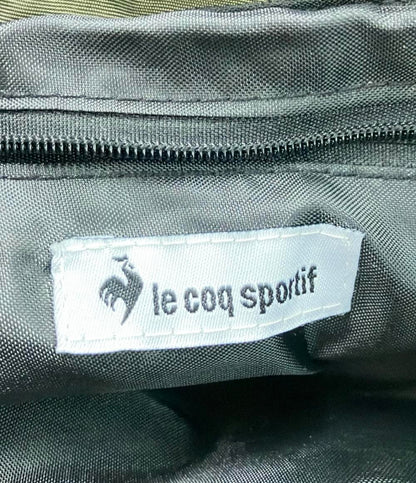 美品 ルコックスポルティフ ナイロンショルダーバッグ 斜め掛け メンズ le coq sportif