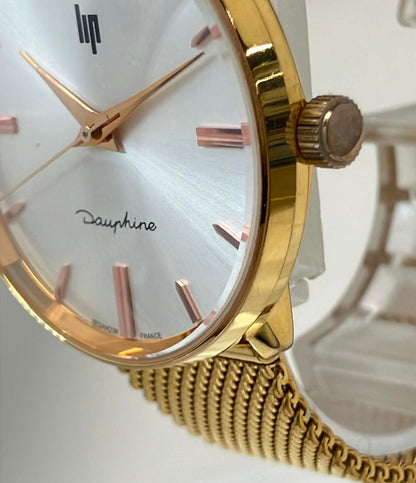 リップ 腕時計 クオーツ シルバー 6130 メンズ Lip