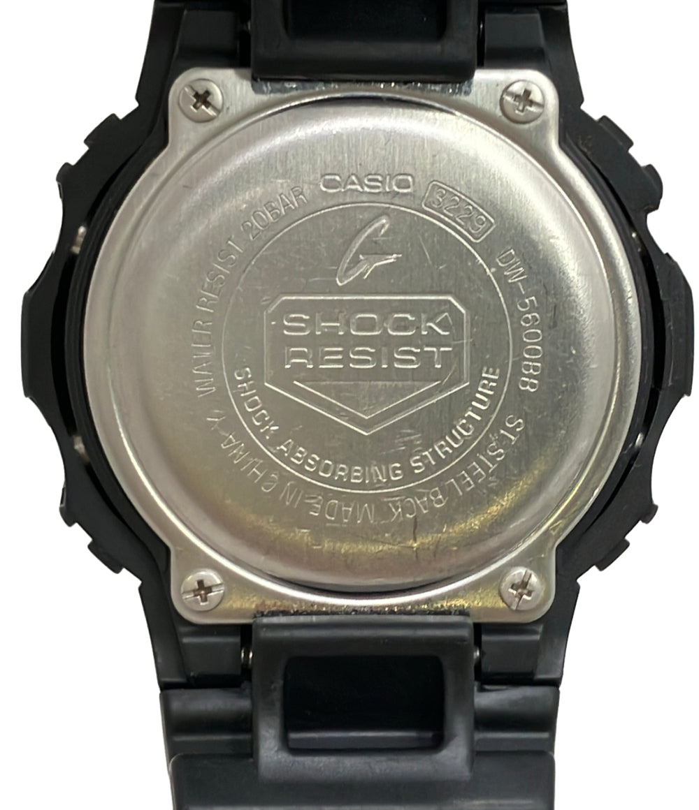 CASIO 腕時計 G-SHOCK クオーツ DW-5600BB メンズ レディース カシオ