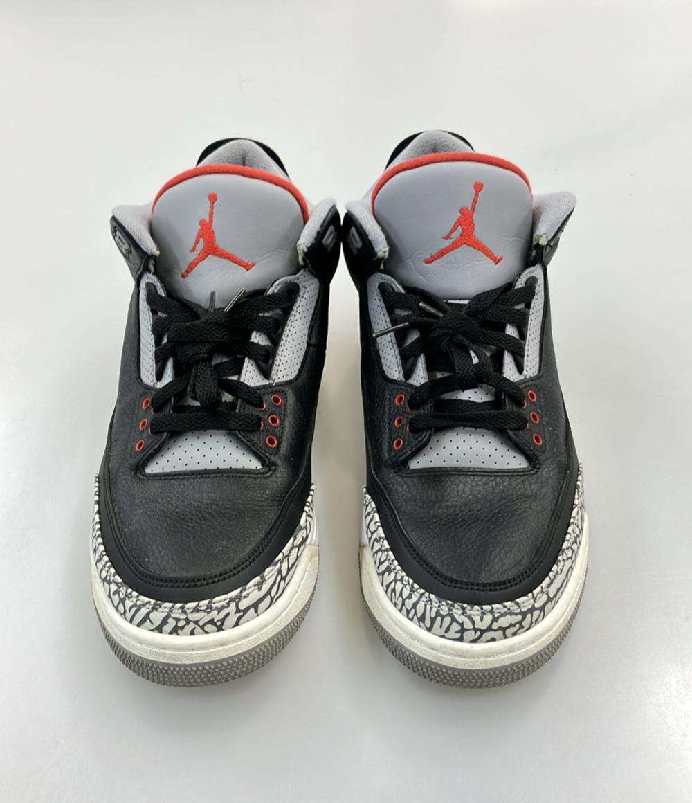 NIKE ミドルカットスニーカー AIR JORDAN 3 RETRO OG 854262-001 メンズ SIZE 28.5 (XL) ナイキ