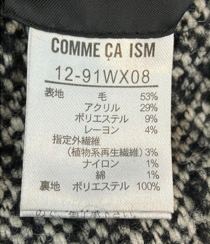 コムサイズム ツイードコート レディース SIZE S (S) COMME CA ISM