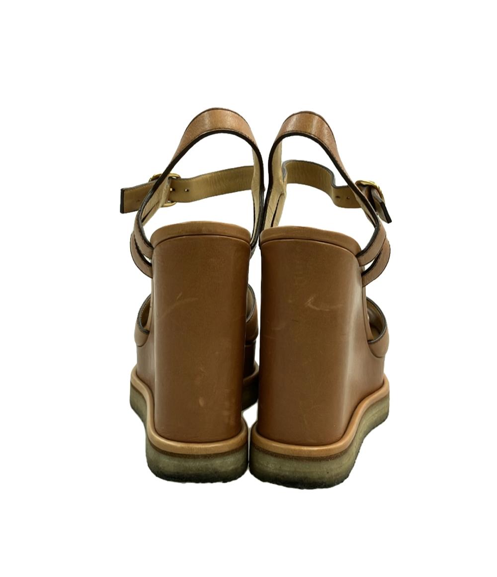 セリーヌ ウェッジソールサンダル レディース SIZE 37 (L) CELINE