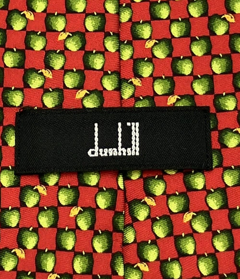 美品 Dunhill ネクタイ シルク100% メンズ ダンヒル