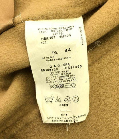 アルマーニコレッツォーニ カシミヤコート レディース SIZE 44 (XL) ARMANI COLLEZIONI