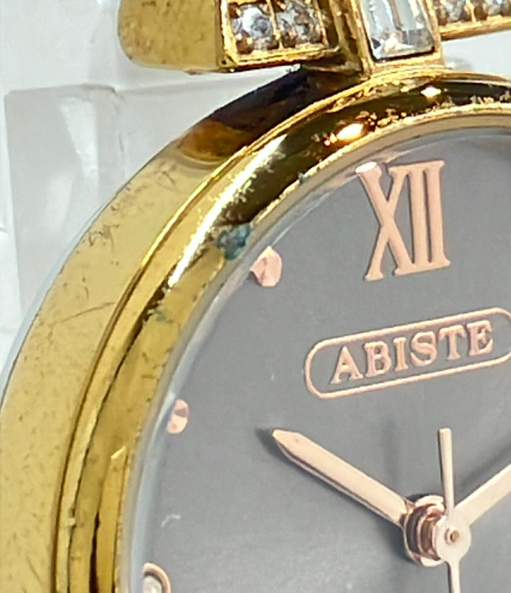ABISTE 腕時計 クオーツ レディース アビステ