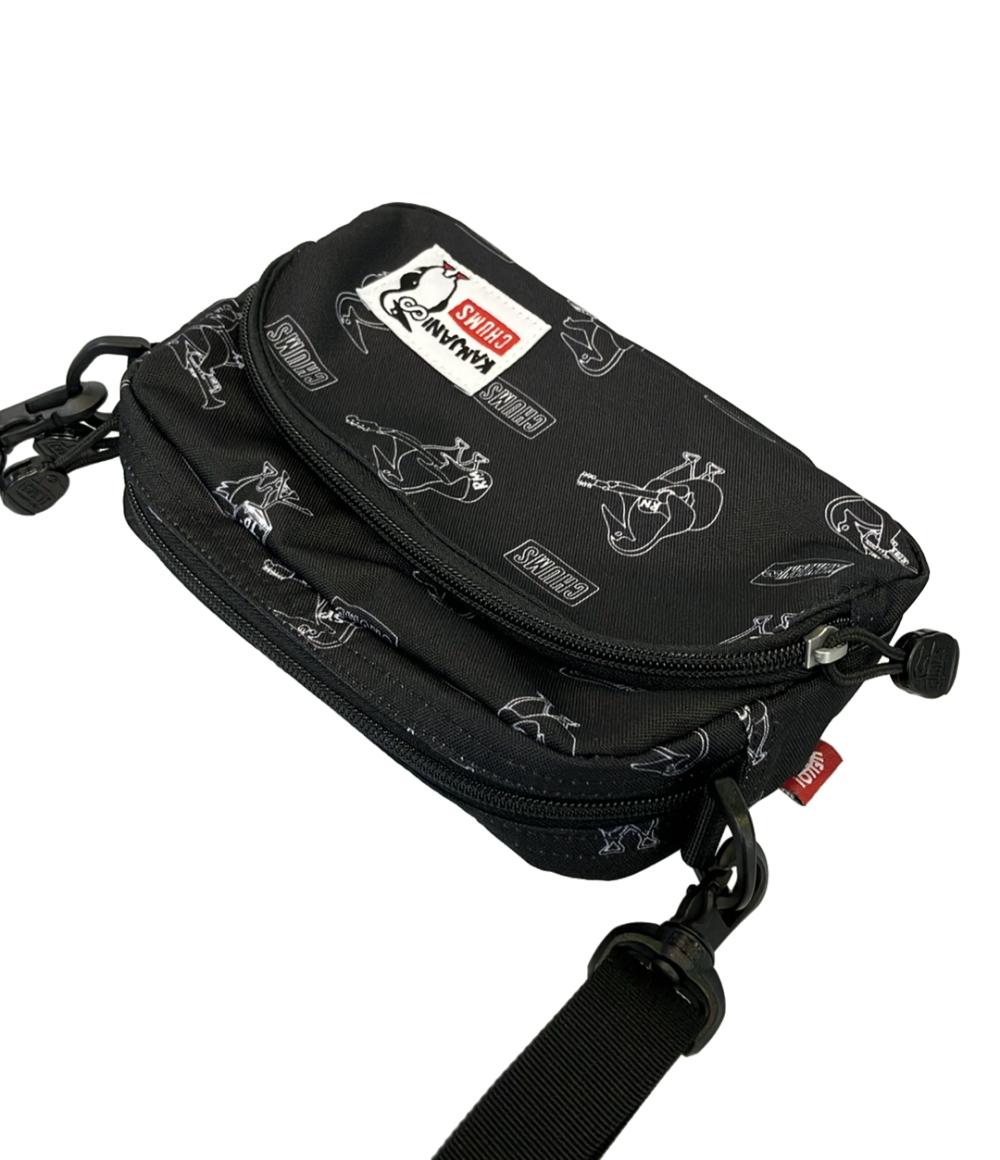 美品 CHUMS ショルダーバッグ 斜め掛け KANJANIコラボ レディース メンズ チャムス