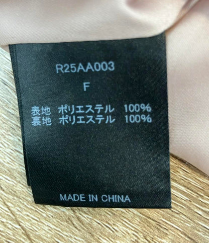 Riu ノーカラーコート short coat レディース SIZE F (M) リウ