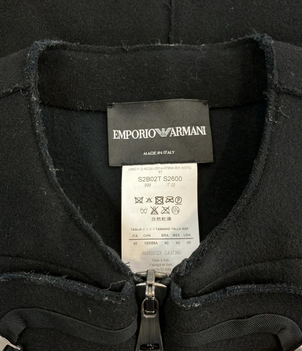 Emporio Armani ノーカラージャケット ナポレオンジャケット
