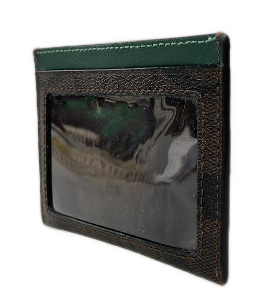 COACH カードケース パスケース レザー シグネチャー 58110 ユニセックス コーチ