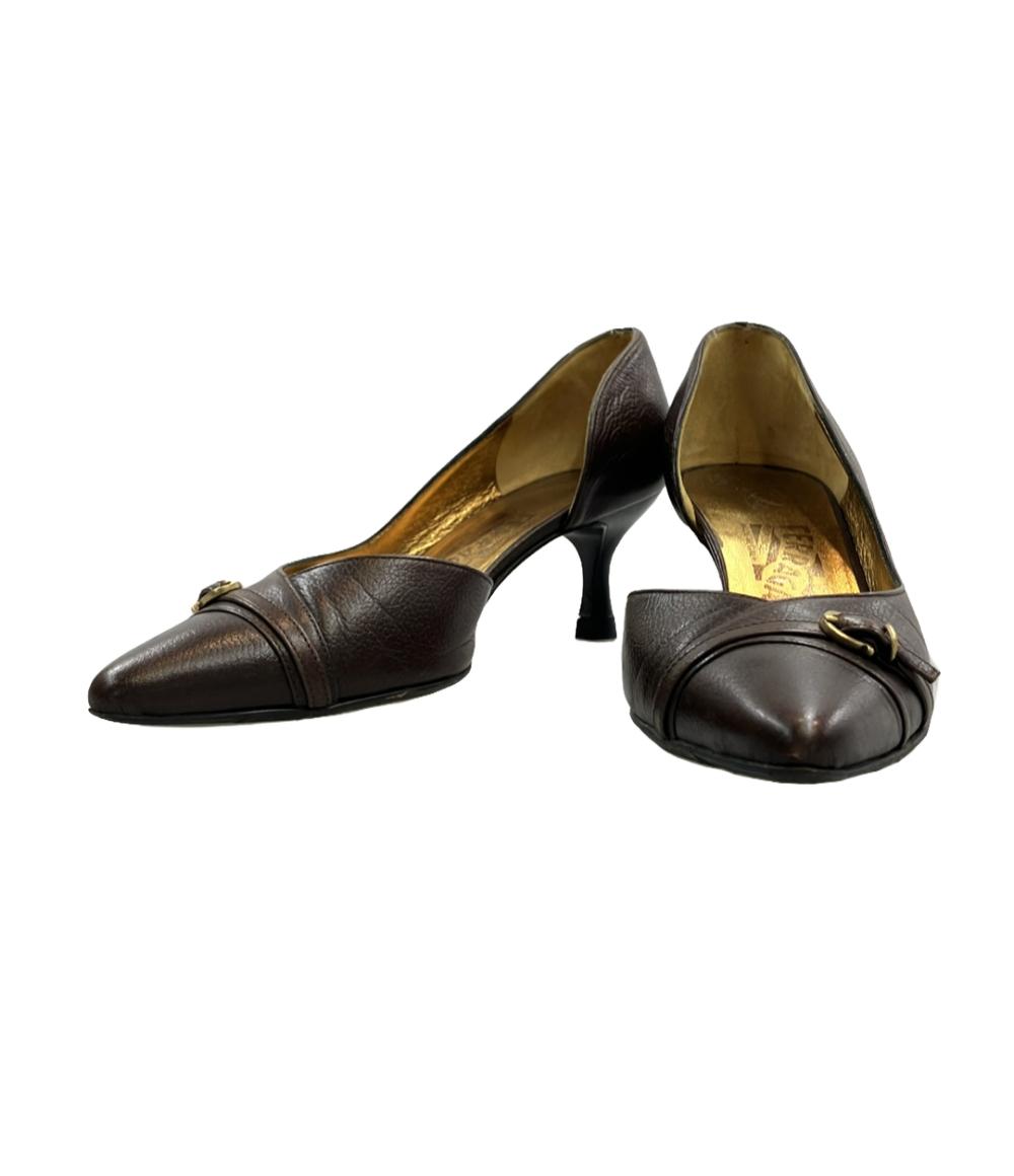 サルバトーレフェラガモ パンプス ガンチーニ レディース SIZE 4 1/2 (XS) Salvatore Ferragamo