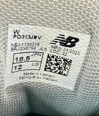 NEW BALANCE ローカットスニーカー PO313JNV キッズ SIZE 18.5 (M) ニューバランス