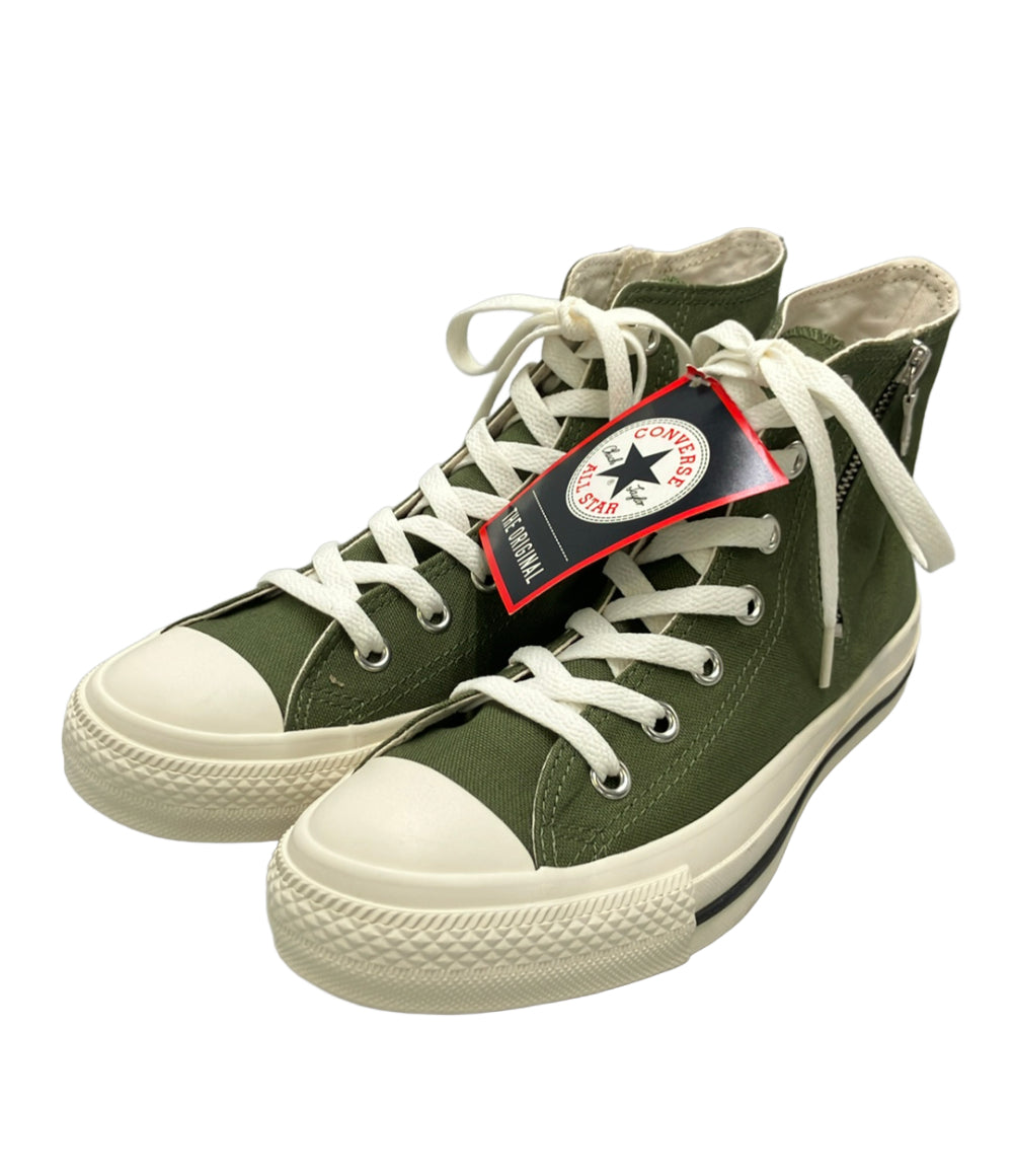 美品 CONVERSE ハイカットスニーカー オールスター ミリタリージップ HI 1SC964 レディース SIZE 24.5 コンバース
