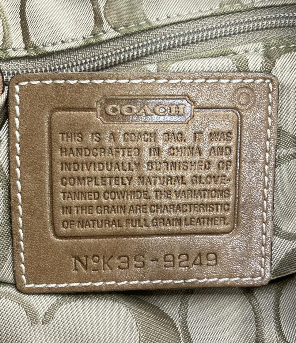 COACH ショルダーバッグ 肩掛け レザー 9249 レディース コーチ