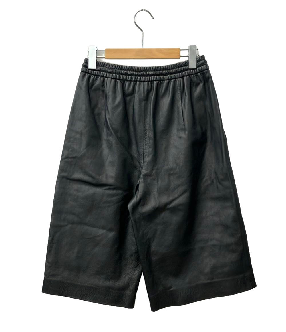 COLUMN レザーハーフパンツ レディース SIZE 38 (S) コラム