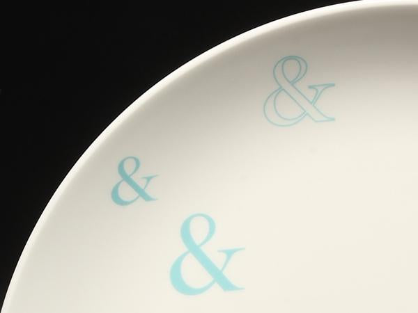 美品 TIFFANY&Co. プレート 皿 25cm アンパサンド ティファニー