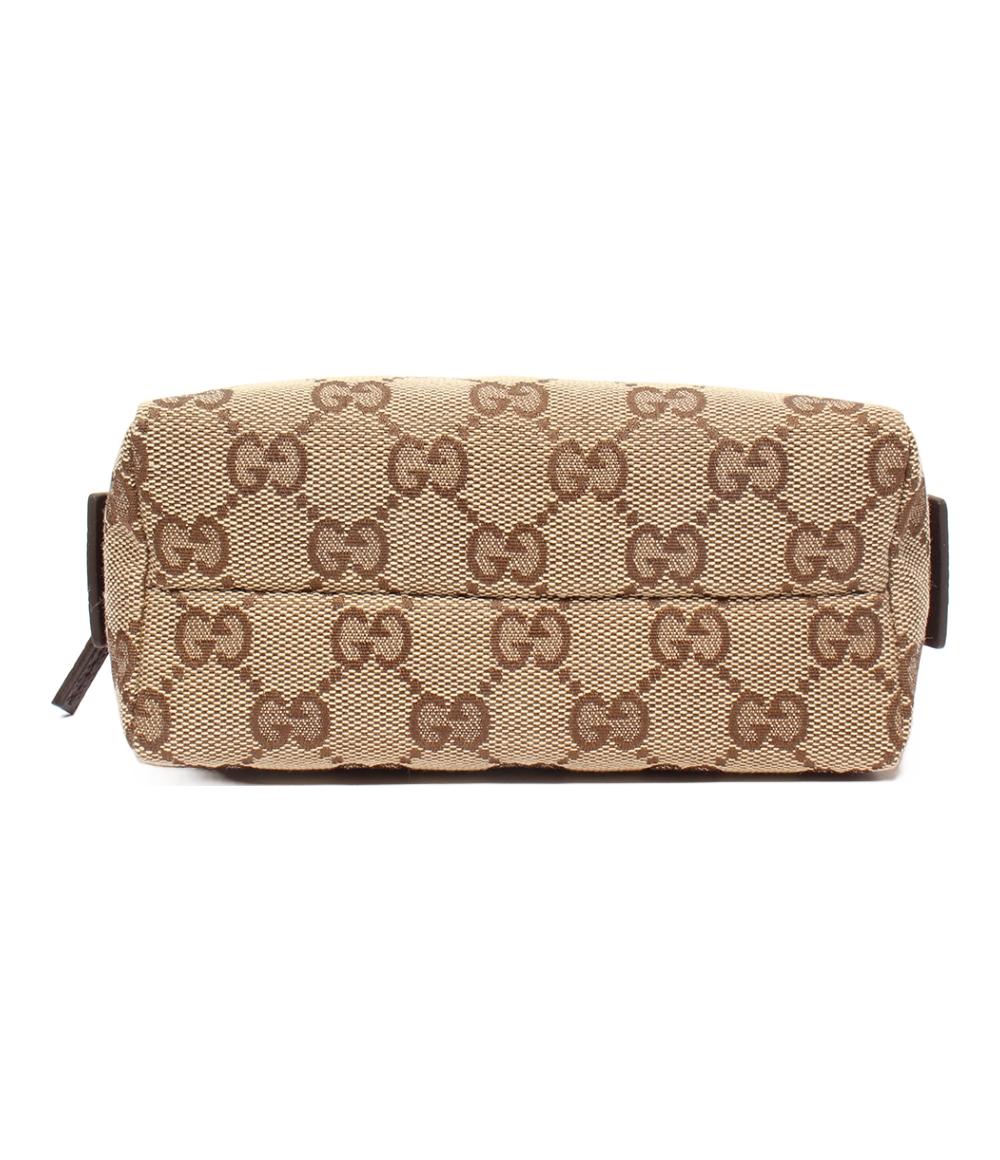 美品 グッチ ポーチ GGキャンバス 29 596 205027 レディース GUCCI