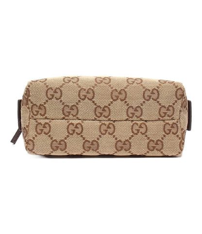 美品 グッチ ポーチ GGキャンバス 29 596 205027 レディース GUCCI