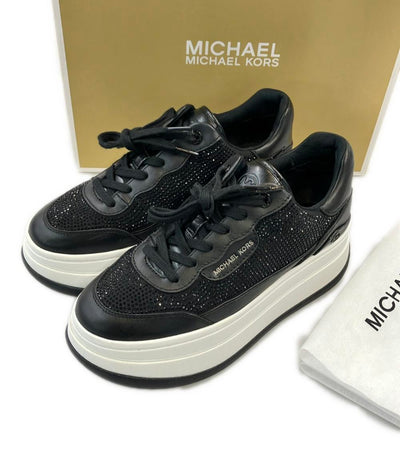 MICHAEL KORS ローカットスニーカー 厚底 HAYES エンベリッシュ レザー レディース SIZE 7.5 M (24.5cm) マイケルコース