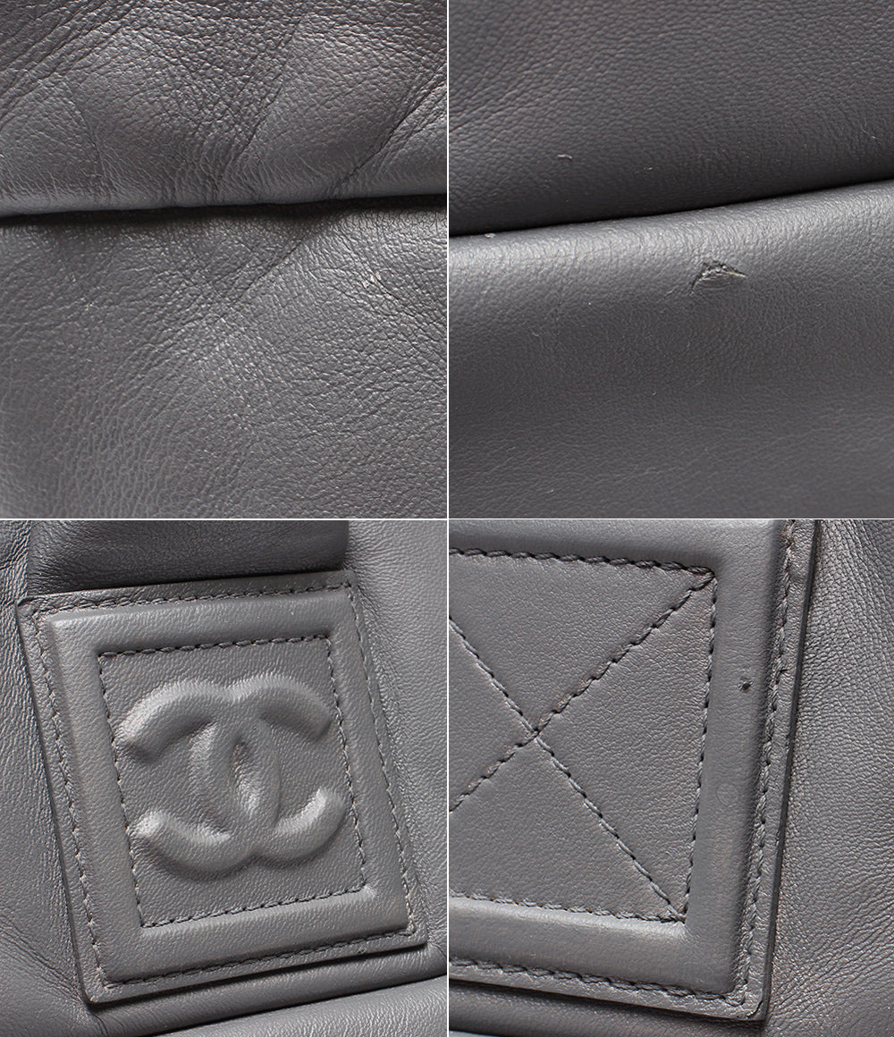 CHANEL ハンドバッグ トートバッグ シルバー金具 14番台 コココクーン レディース シャネル