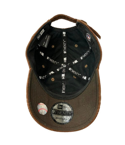 美品 ニューエラ アジャスターキャップ コーデュロイ メンズ NEW ERA