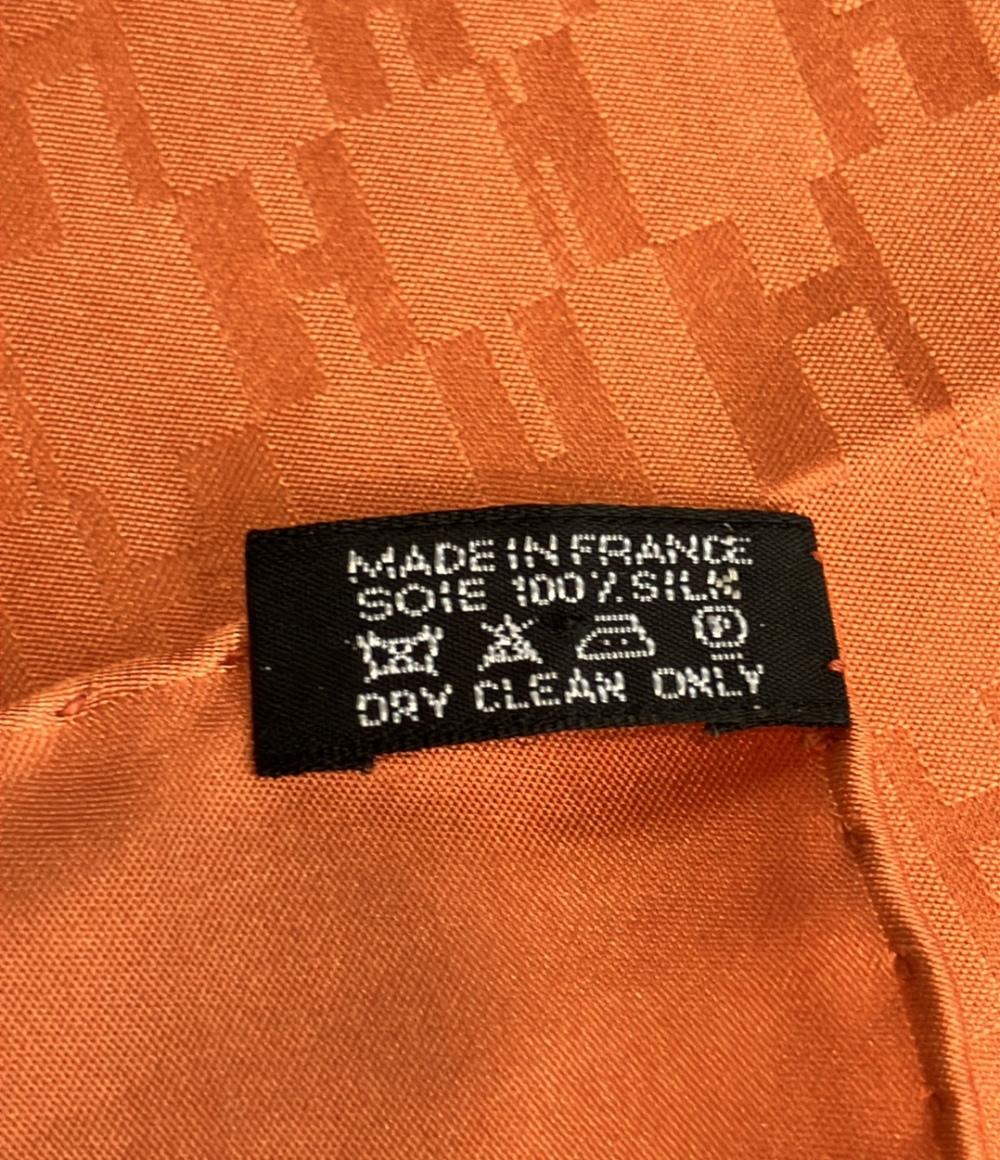 美品 エルメス スカーフ カレ45 シルク100% H柄 レディース HERMES