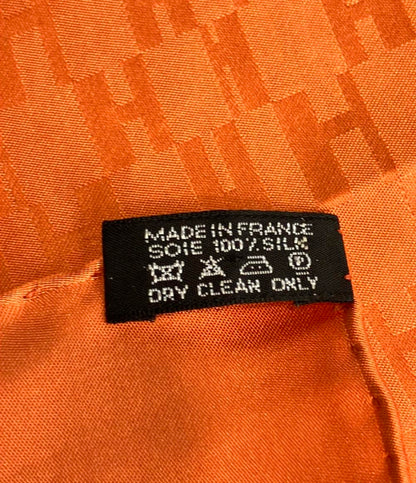 美品 エルメス スカーフ カレ45 シルク100% H柄 レディース HERMES