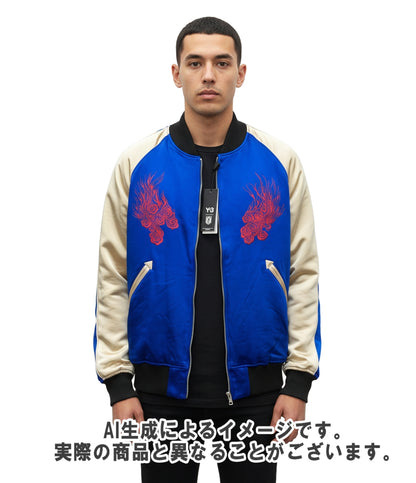 Y-3 スカジャン リバーシブル タグ付き 24SS JFA CW SOUVENIR JK IW4988 メンズ SIZE L ワイスリー