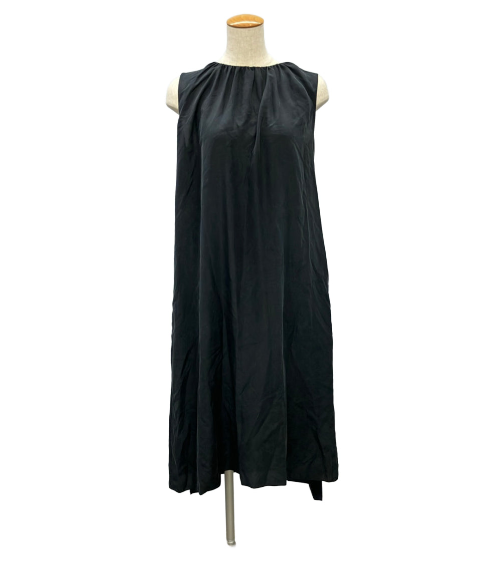訳あり LOEWE ドーナツチェーンベルト プリーツ入り ケープドレス S359Y09XFA レディース SIZE 34 (XS) ロエベ