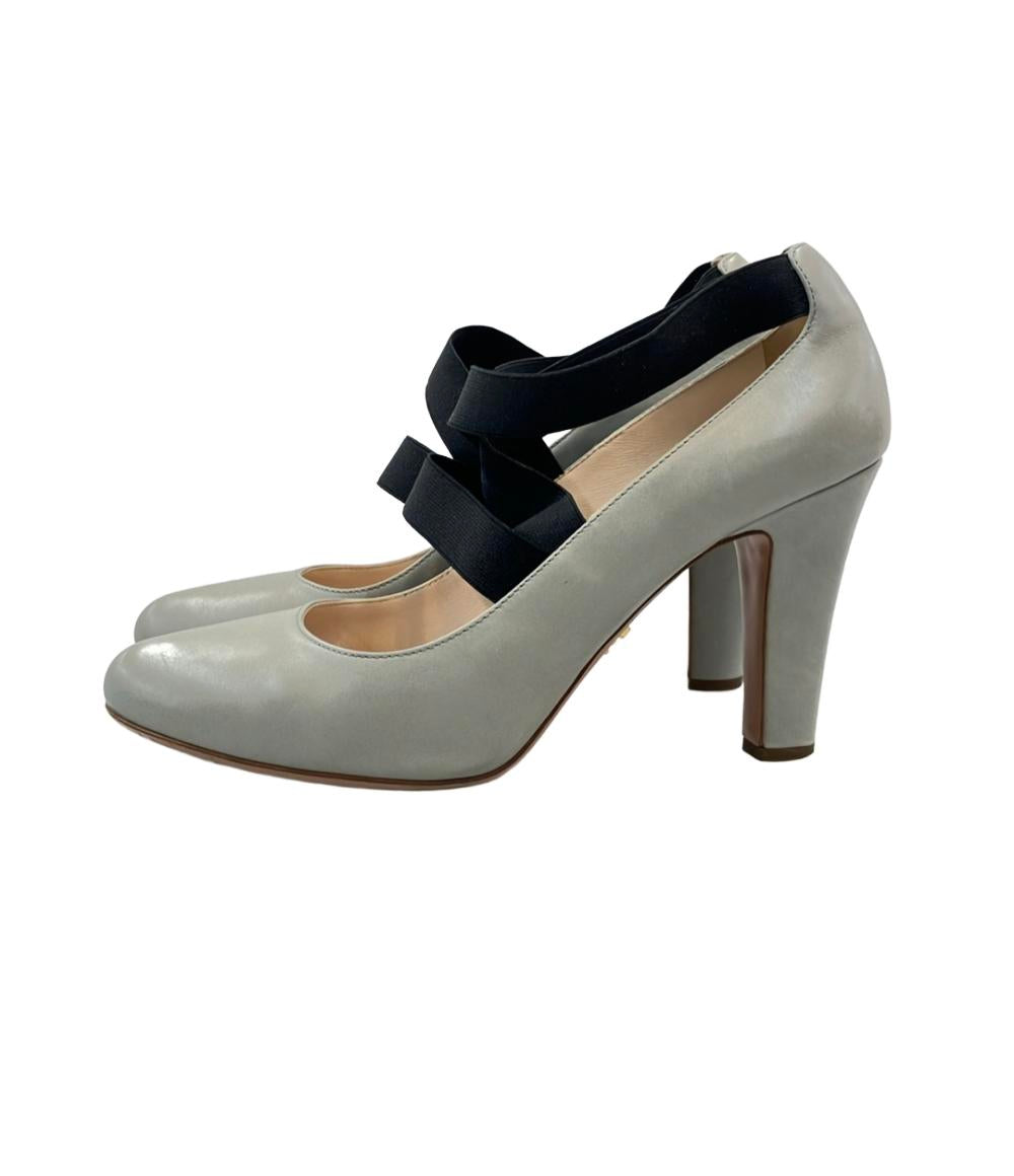 訳あり PRADA ポインテッドトゥパンプス レディース SIZE 36 1/2 (23.5
