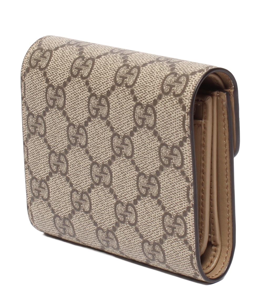 グッチ 三つ折り財布 GGスプリーム 760197 2067 ユニセックス GUCCI