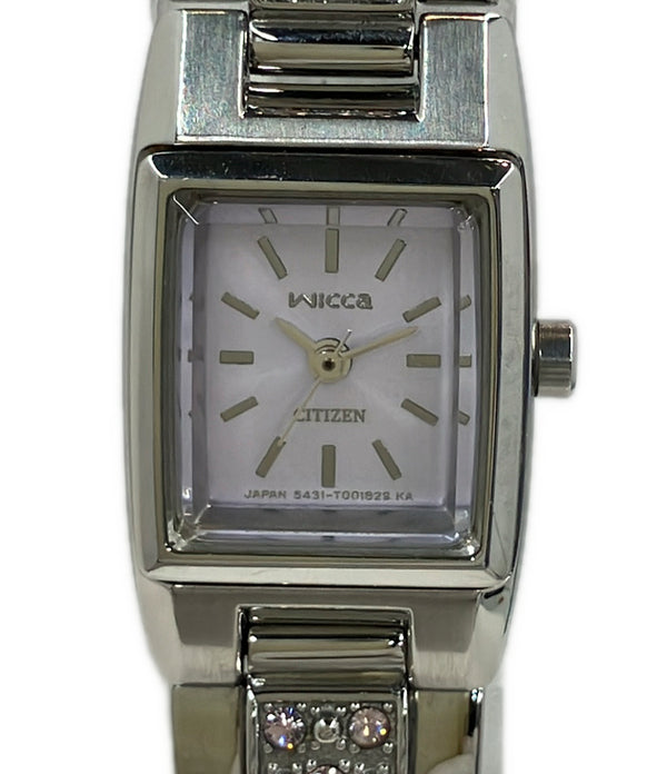 CITIZENが 腕時計 ウィッカ wicca クオーツ 5431-L20883 レディース