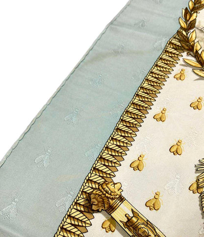 訳あり HERMES スカーフ シルク100 % カレ90 NAPOLEON レディース エルメス