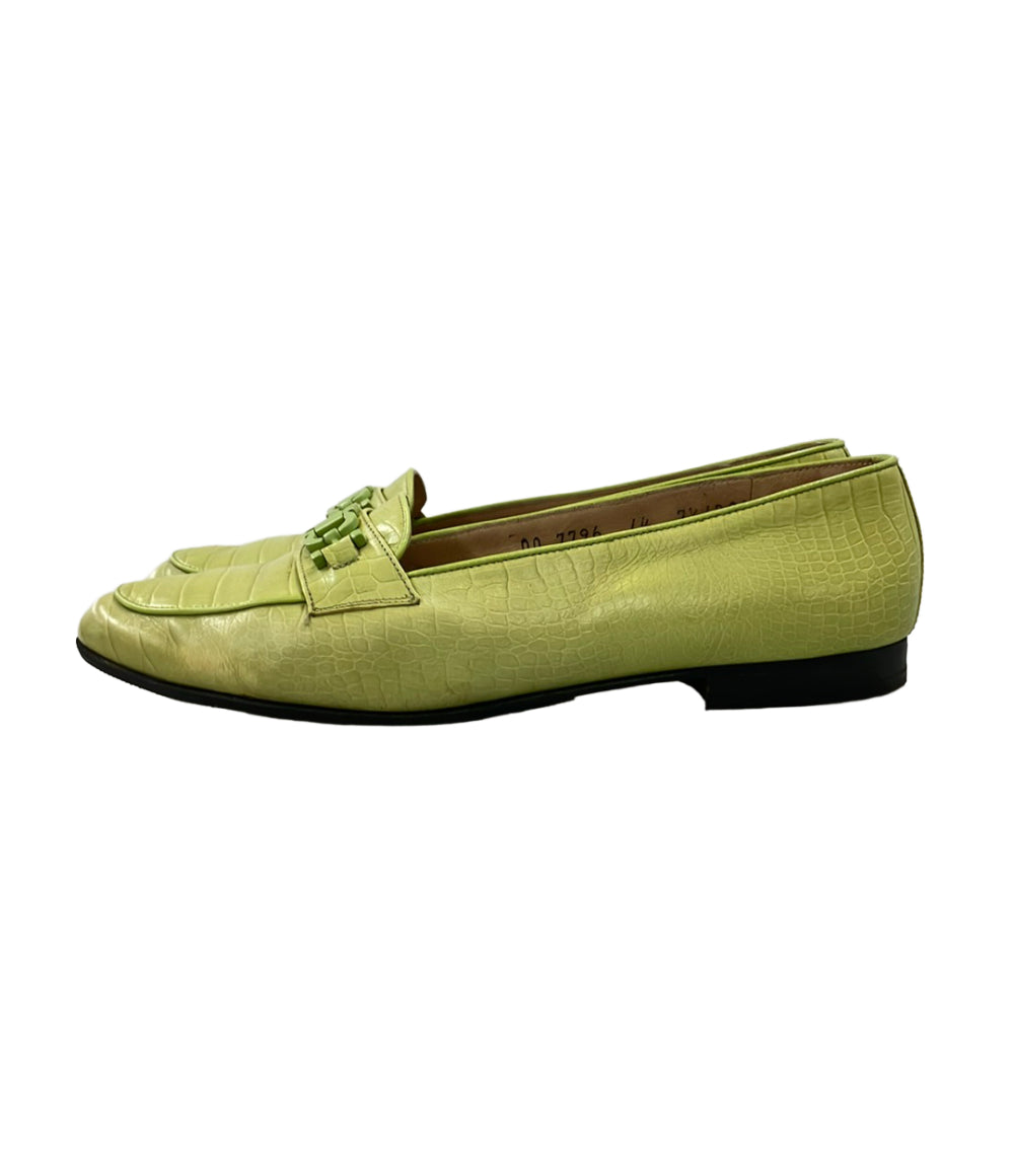 Salvatore Ferragamo ローファー ガンチーニ レディース SIZE 7 1/2 サルヴァトーレフェラガモ