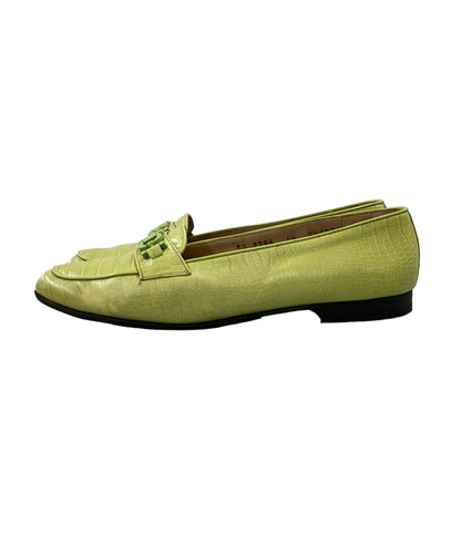 Salvatore Ferragamo ローファー ガンチーニ レディース SIZE 7 1/2 サルヴァトーレフェラガモ