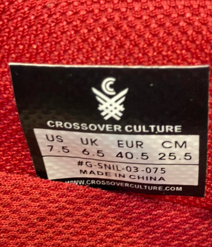 クロスオーバーカルチャー ローカットスニーカー メンズ SIZE 25.5 (S) CROSSOVER CULTURE