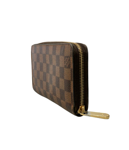 LOUIS VUITTON ラウンドファスナー長財布 ジッピー ウォレット ダミエ エベヌ N41661 メンズ ルイ・ヴィトン