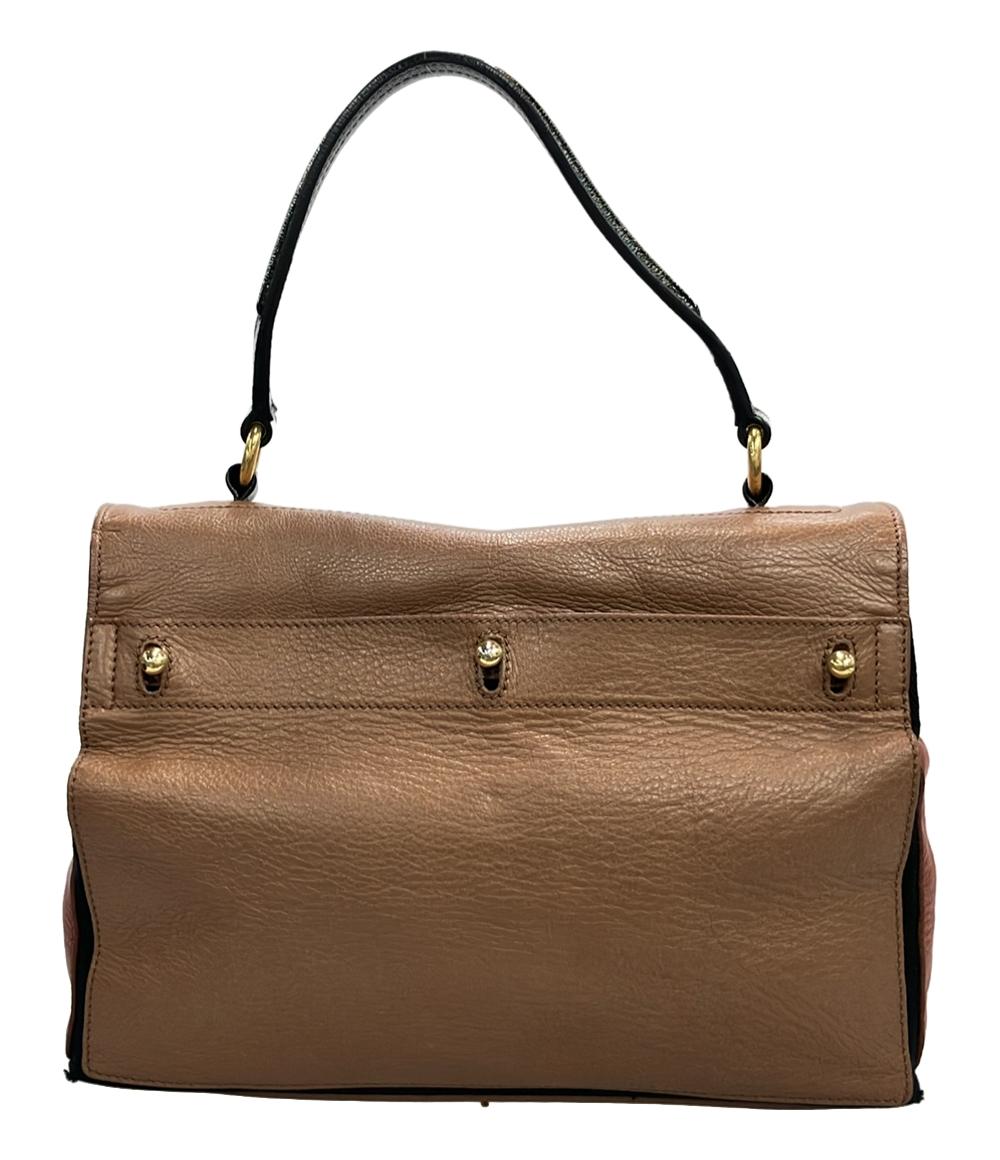 Yves saint Laurent ハンドバッグ ミューズトゥ レザー レディース
