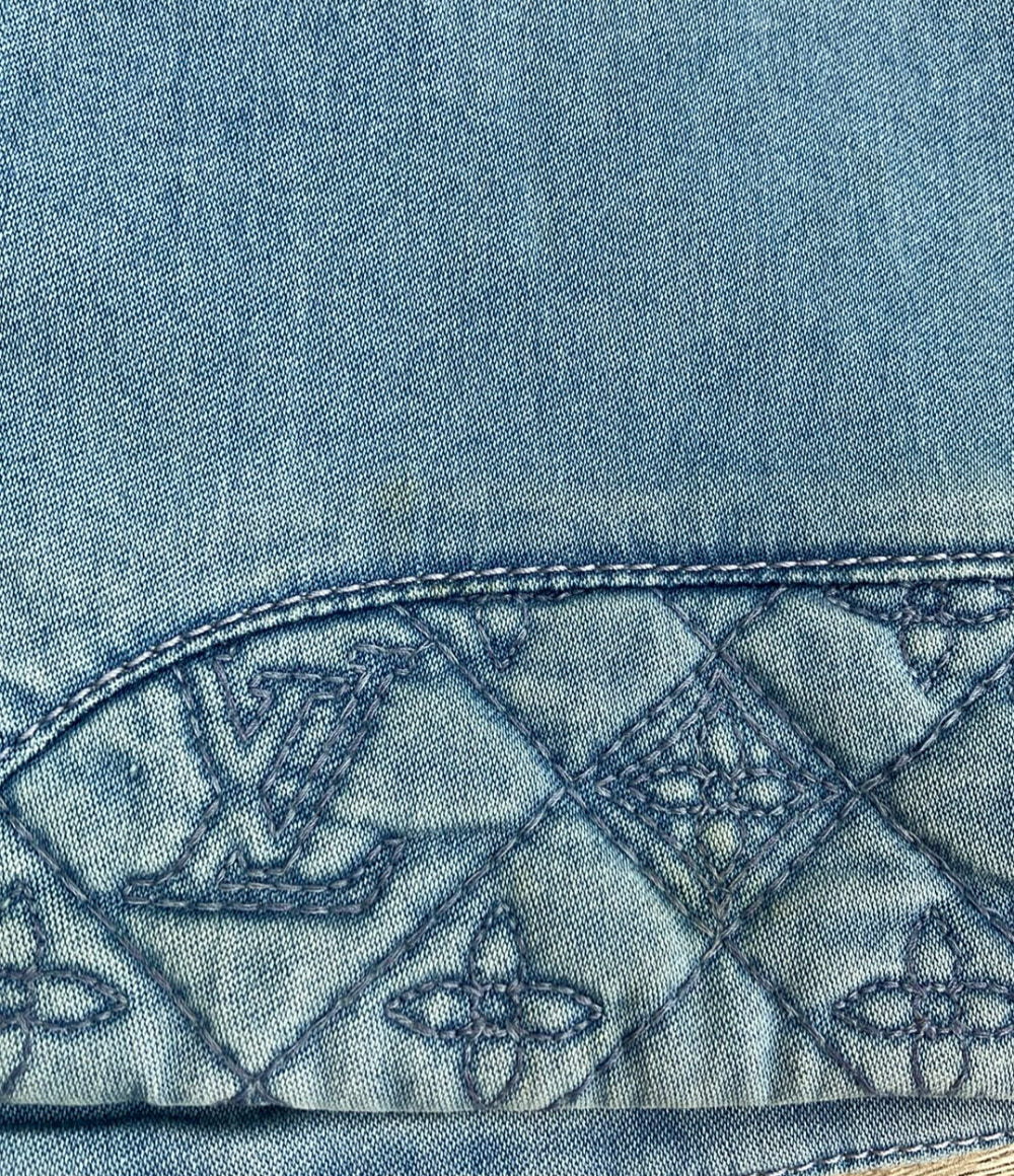 LOUIS VUITTON デニム スカート WSSK01DBC レディース SIZE 38 (M) ルイ・ヴィトン