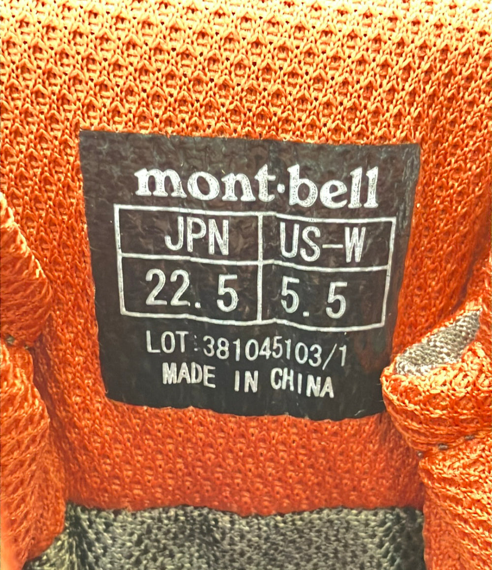 mont-bell トレッキングシューズ 381045103 レディース SIZE 22.5 モンベル
