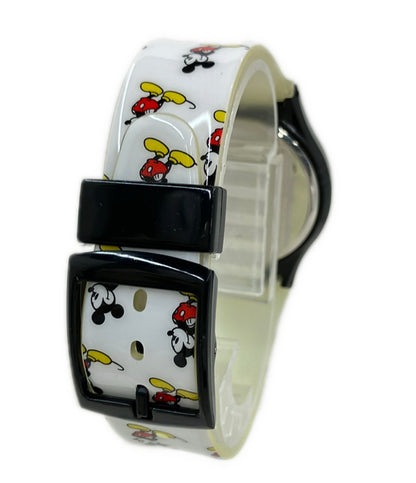 美品 Disney 腕時計 ミッキーマウス クオーツ レディース メンズ ディズニー
