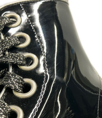 美品 Dr.Martens エナメルショートブーツ MOLLY レディース SIZE UK 6 ドクターマーチン