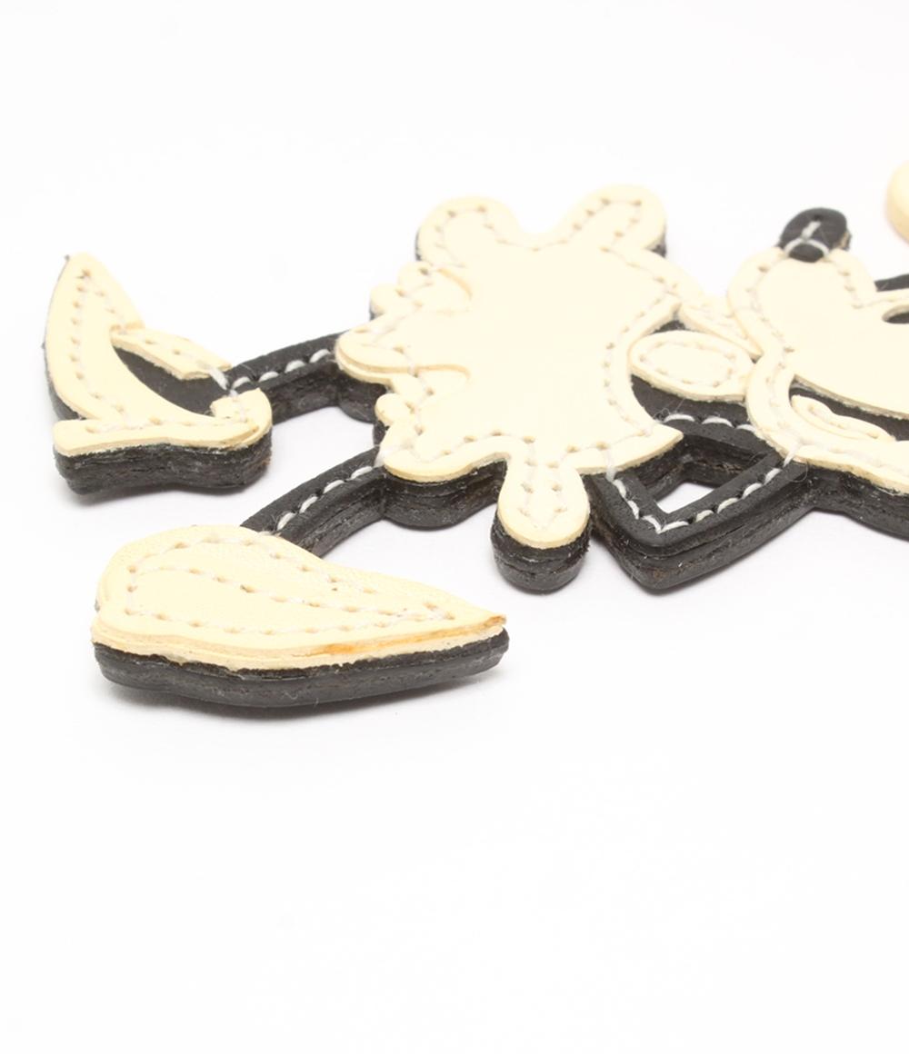 genten Disney チャーム レザー ミニーマウスモチーフ レディース ゲンテン