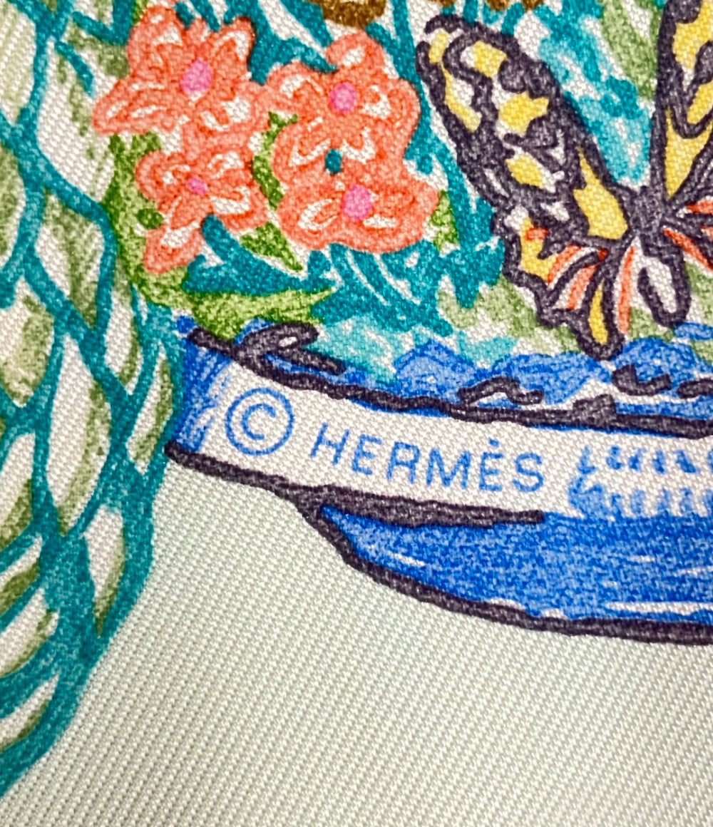 HERMES スカーフ シルク100% カレ90 Chevaloscope レディース エルメス