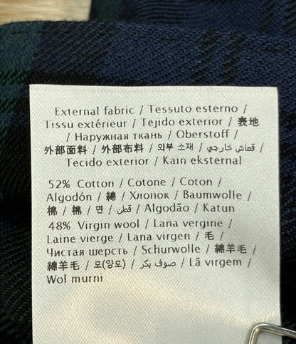 美品 VALENTINO フラワーエンブロイダリー テーラードジャケット タータンチェック メンズ SIZE 44 (S) ヴァレンティノ