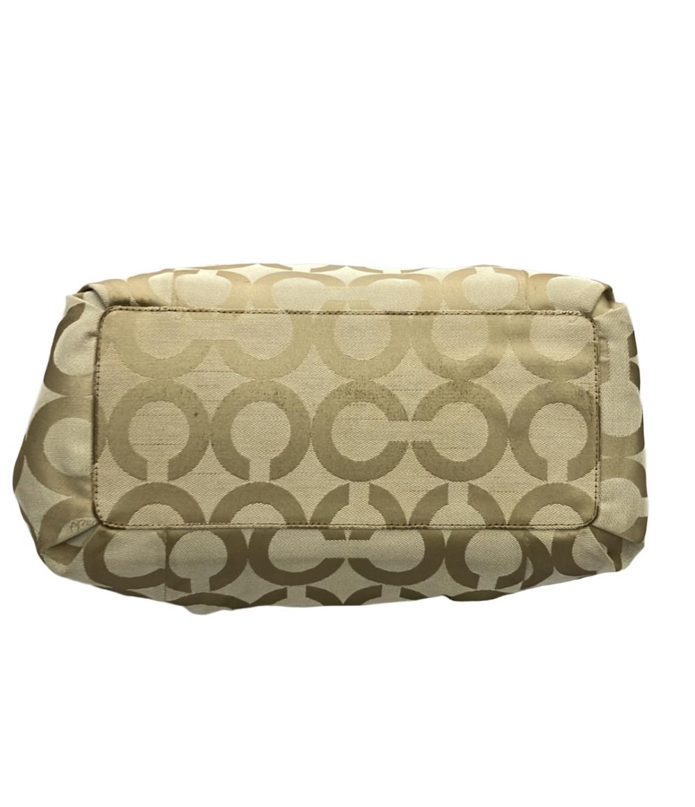 COACH トートバッグ キャンバス レザー オプアート 13441 レディース コーチ