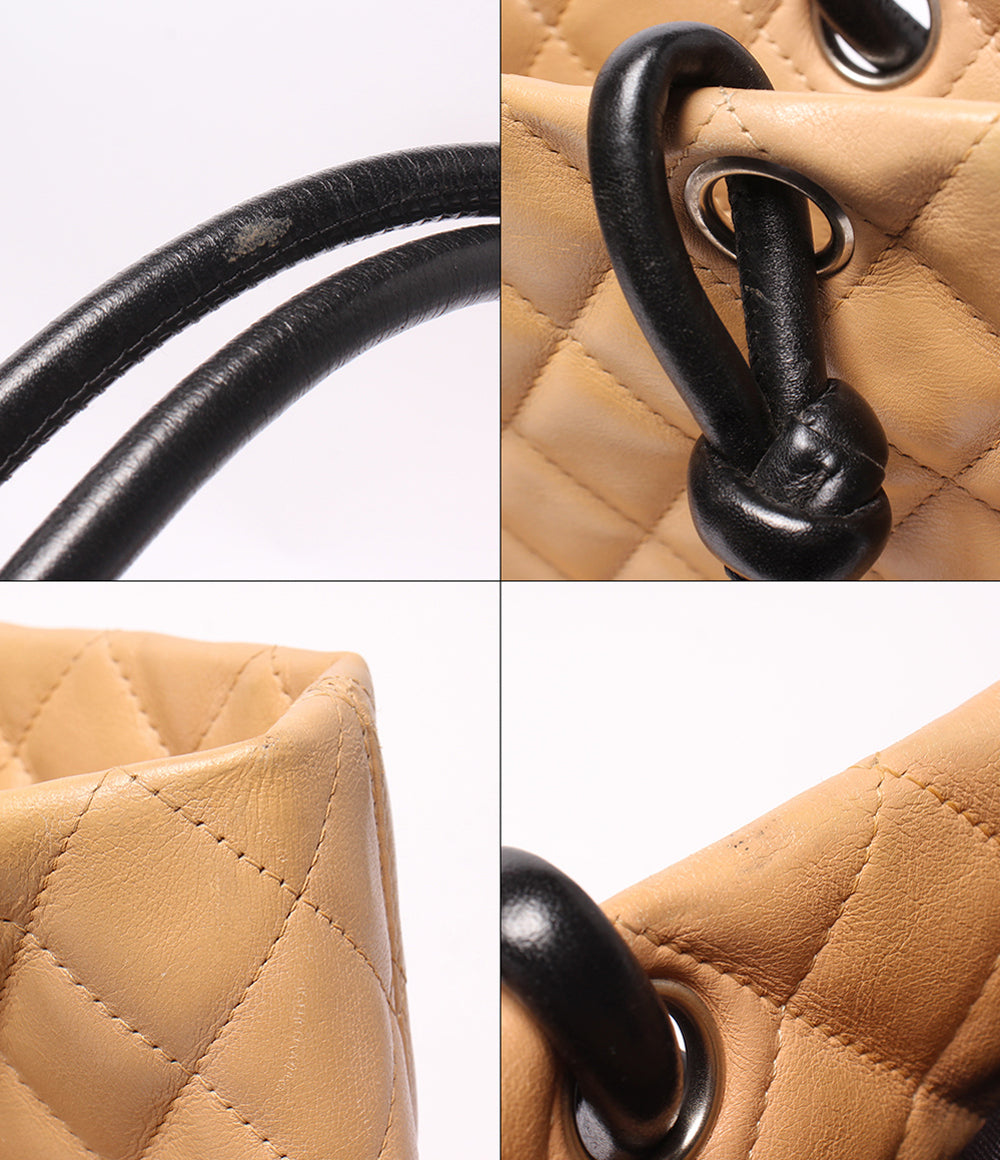 CHANEL トートバッグ ショルダーバッグ 肩掛け シルバー金具 9番台